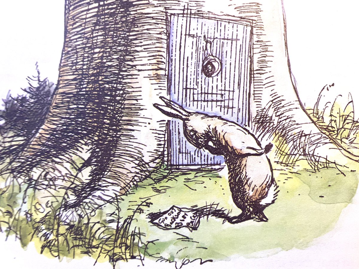 “Owl,” said Rabbit shortly, “you and I have brains. The others have fluff. If there is any thinking to be done in this Forest - and when I say thinking I mean THINKING - you and I must do it.” “Yes,” said Owl. “I was.” ~A.A.Milne #think #brains