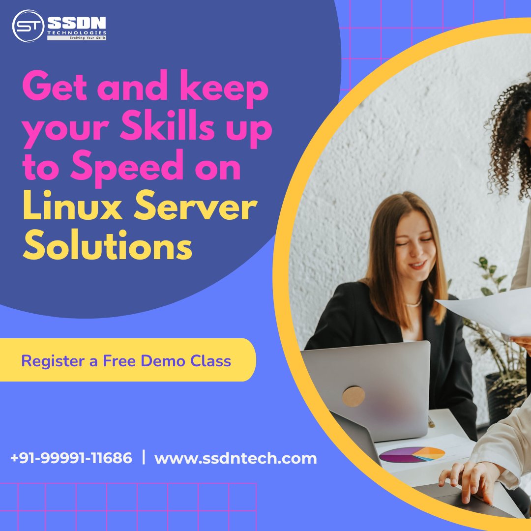 Kick start your shell programming knowledge with recently launched Linux Training from SSDN Technologies. Register Now: ssdntech.com/linux/red-hat-…
#linux #linuxcourse #redhattraining #ssdntechnologies