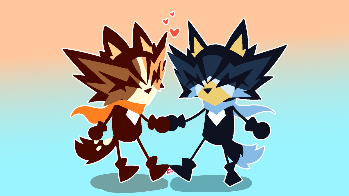 I26mc's tweet photo. Uberhero Chilli and Bandit Heeler!
( #bluey x #patapon3 ) https://t.co/gM0XiXPjn5