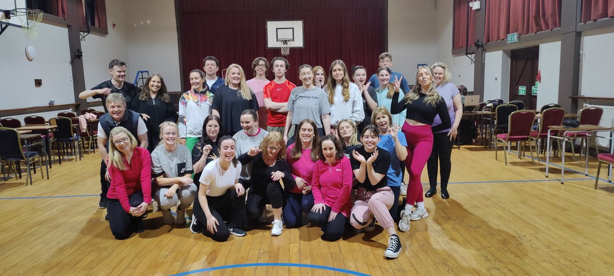 And just like that, WE'RE BACK.

What a long two weeks that was 👀

Thanks to Carmel &amp; Sinead for kicking off rehearsals once again 

Welcome to our new faces and welcome back to some ... less new... faces 🌙