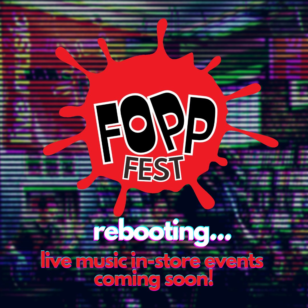 FoppGlasgowU's tweet photo. Rebooting...
#FOPPFEST returning soon!
Free live acoustic in-stores from Feb onwards 👀👀👀
#gettofopp #fopp #glasgow #livemusic #glasgowmusic #gigs https://t.co/FMfAuUE5zT