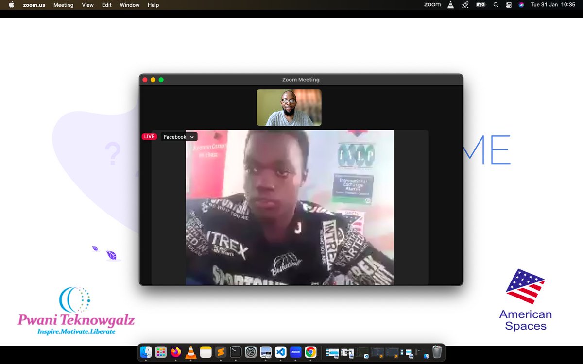 Antony Wugoma (@antony_wugoma) on Twitter photo It was a really engaging session.Impressed Sydney,Intern at <a href="/ACMombasa/">AmericanCorner spaces Mombasa</a> hosted me today and was inquisitive in exploring what can one develop in the world of VR,AR,XR,MR.You can watch the full recorded session here.fb.watch/ioDHmbM_sQ/ It was a really engaging session.Impressed Sydney,Intern at <a href="/ACMombasa/">AmericanCorner spaces Mombasa</a> hosted me today and was inquisitive in exploring what can one develop in the world of VR,AR,XR,MR.You can watch the full recorded session here.fb.watch/ioDHmbM_sQ/