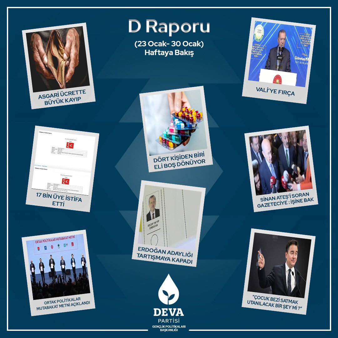 gencdevagm's tweet photo. Haftanın raporunu buraya bırakıyoruz 👇 #draporuyayında https://t.co/wjaoIJ8Zmu