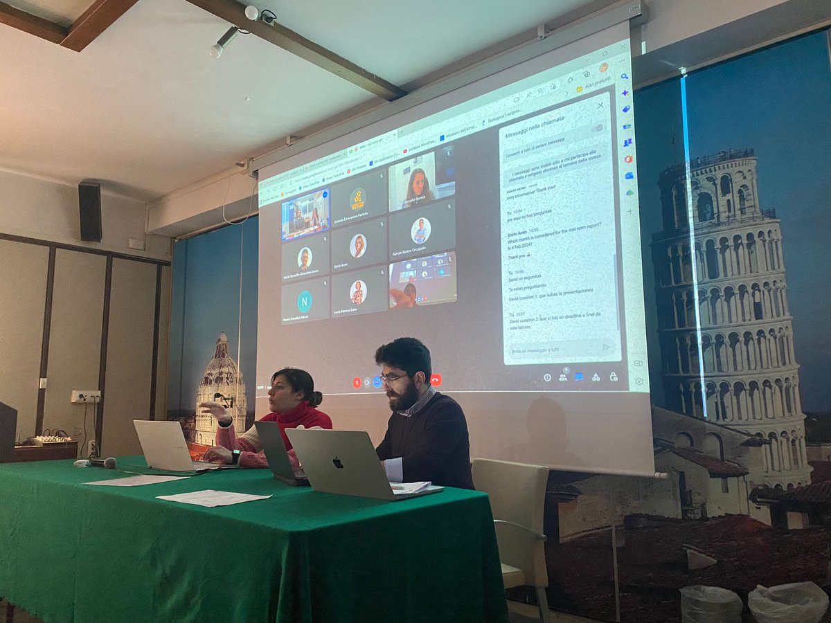 UCAM_OPRI's tweet photo. El proyecto @WomenUporg, liderado por @UCAM_CAFD, realiza su primera reunion presencial en Pisa. Esta investigación se centra en mejorar la equidad deportiva. https://t.co/EQXb2wfAoM