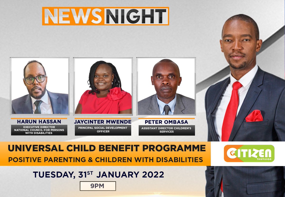 SaveChildren_KE's tweet photo. Have you heard of the Universal Child Benefit(UCB) program? In case you haven't, do tune in to @citizentvkenya tonight to understand what UCB entails and why it's important for the well-being of families and most importantly, children.
#ChildSensitiveSocialProtection https://t.co/OiEk0mbE3b