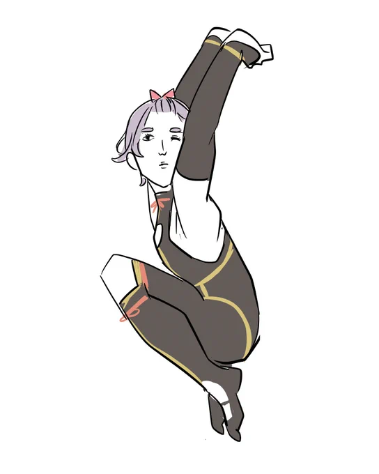 歌仙先生による本日の雅ポーズ(やってみよう) 