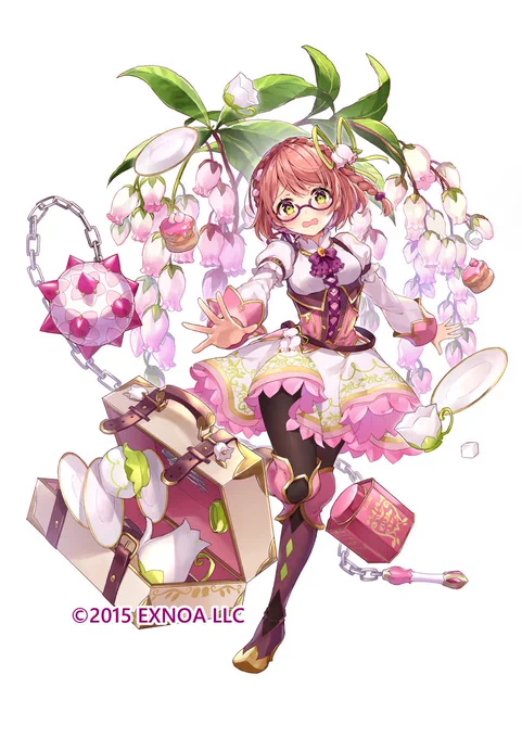 後半戦じゃ～～～!!!投票してくれた団長さんたち...ありがとうございますそんなわけで(?)今回は立ち絵再掲です!引き続きうちの子たちをどうぞよろしくお願い致します#花騎士8周年#花騎士 #フラワーナイトガール 