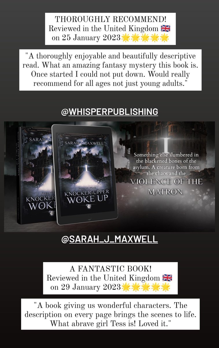 inter_saga's tweet photo. 🌠REVIEWS🌠
WHAT THE KNOCKER-UPPER WOKE UP #yafantasy 
@sarah_j_maxwell 
Whisper Publishing https://t.co/qqz2dC8LyX
