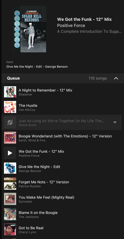Coq_Au_Ginge's tweet photo. now THIS is a playlist #wegotthefunk https://t.co/pA8OqeJA3r