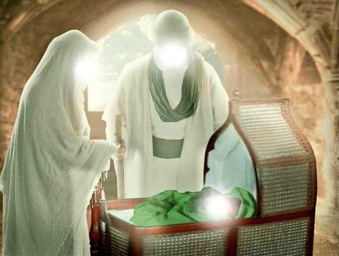 islamious's tweet photo. Arrival of Hazrat Ali Asghar ibne Imam Hussain (a) : A Thread 🧵 https://t.co/RtHkOhgLHI