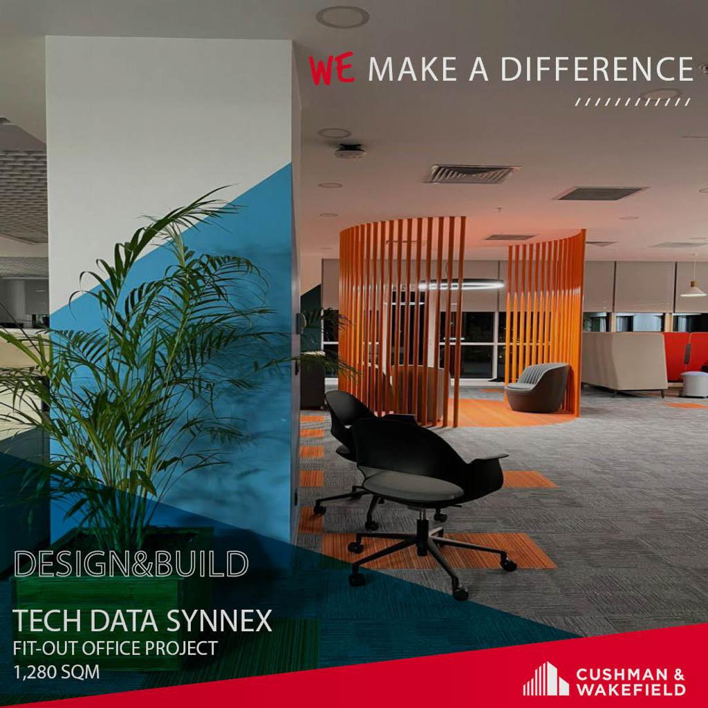 CW_TRInt's tweet photo. Cushman &amp; Wakefield Türkiye Proje ve Geliştirme Hizmetleri ekibi gerçekleştirdiği önemli projelerine bir yenisini daha ekleyerek, Tech Data Synnex’in ofis Fit-Out projesini gerçekleştirdi.
#WhatWeMakeIt  #design  #fitoutproject #TechDataSynnex https://t.co/aiTSdKYxCc