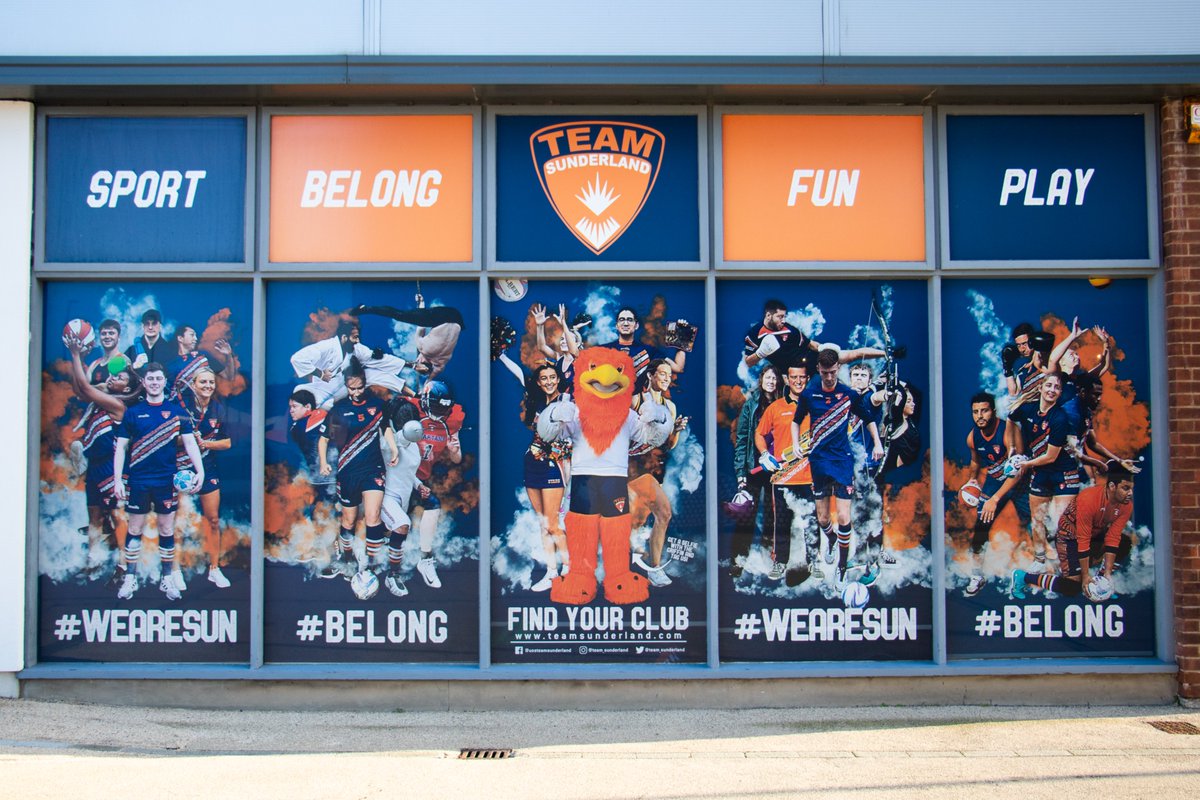team_sunderland's tweet photo. You may noticed some changes to our office wall 👀

Check out our new Team Sunderland window art🙌

#WeAreSun #Belong https://t.co/6G4jyQtmB5