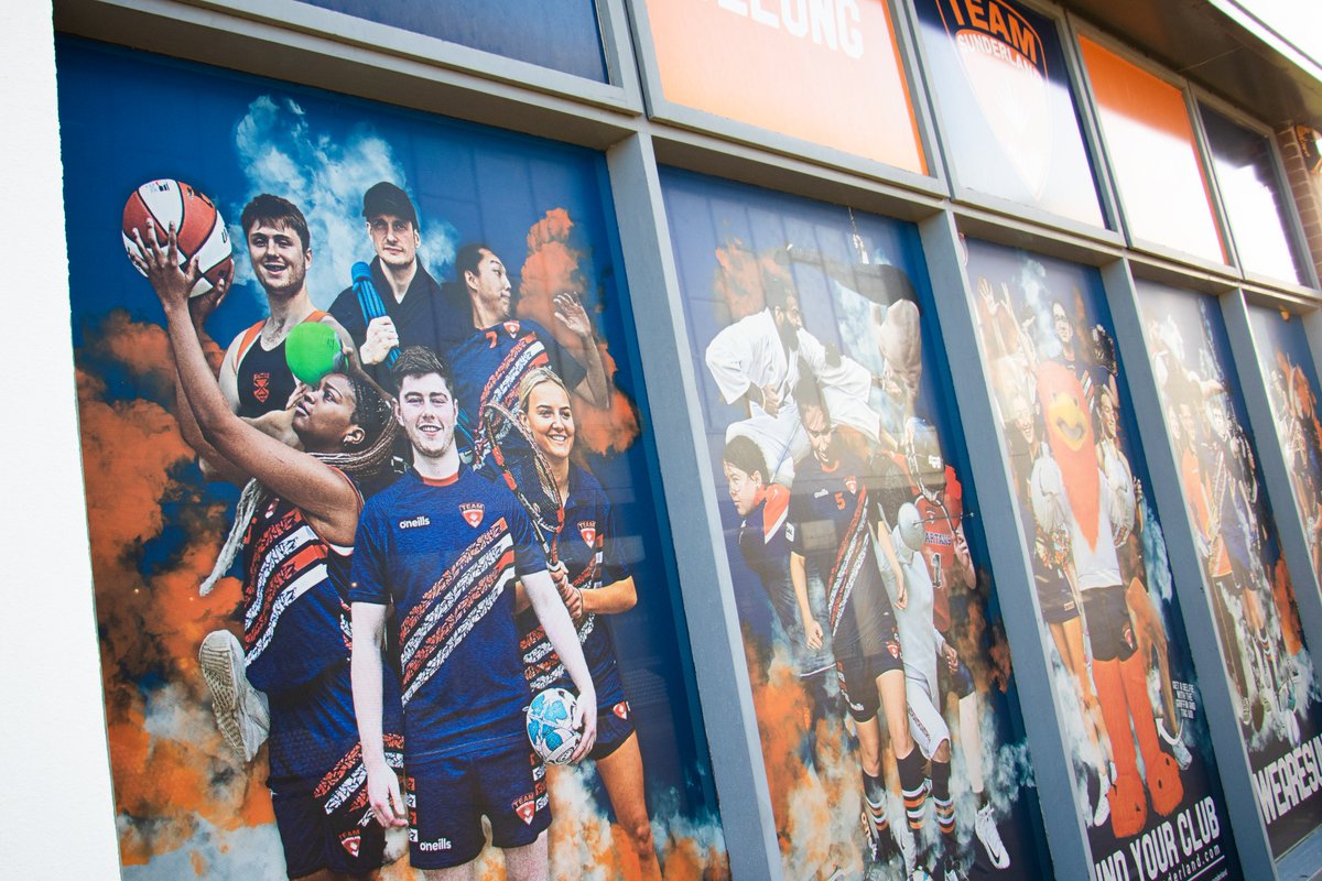 team_sunderland's tweet photo. You may noticed some changes to our office wall 👀

Check out our new Team Sunderland window art🙌

#WeAreSun #Belong https://t.co/6G4jyQtmB5