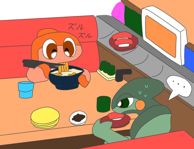 「eating restaurant」 illustration images(Latest)