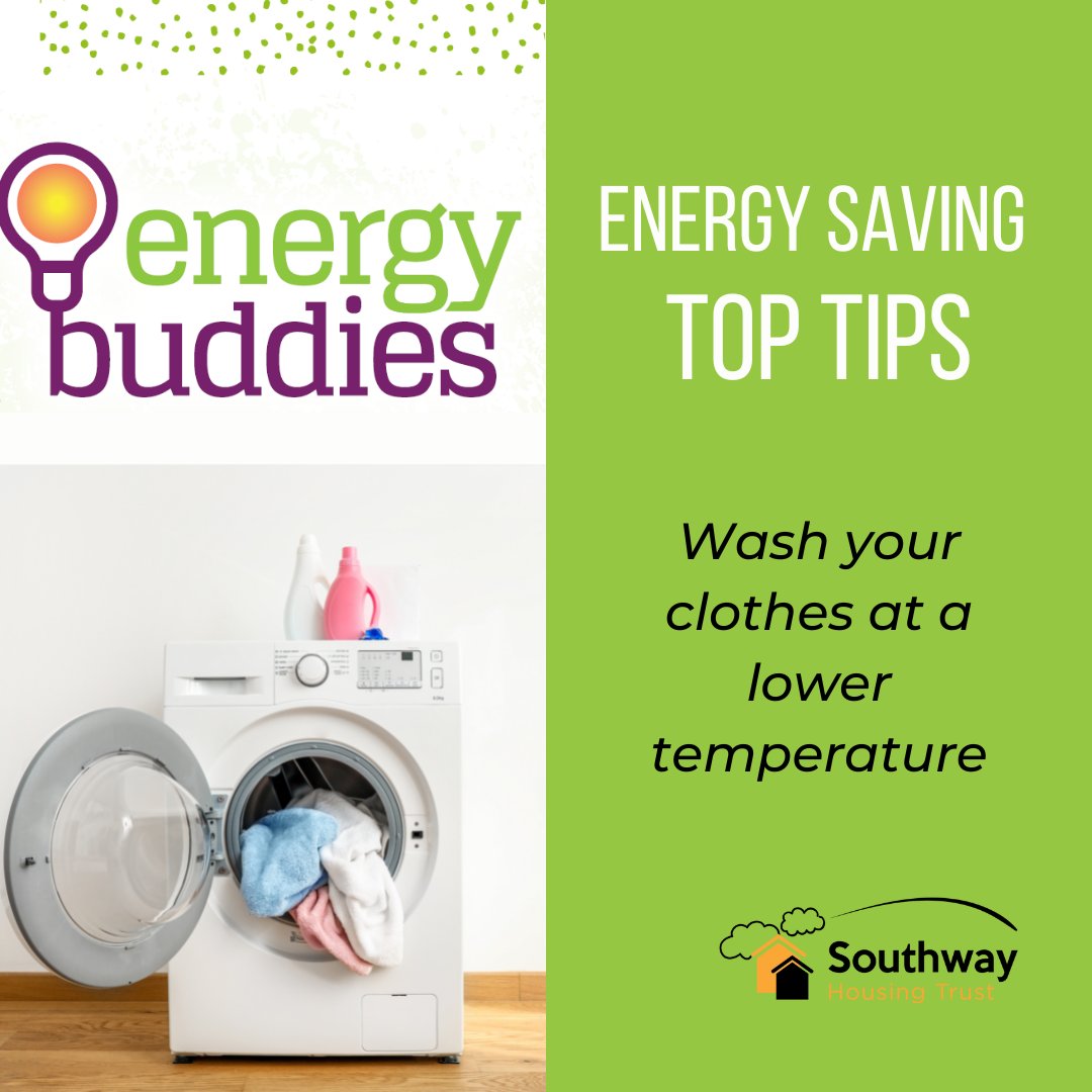 Southway Housing on Twitter "Washing clothes on a colder wash saves