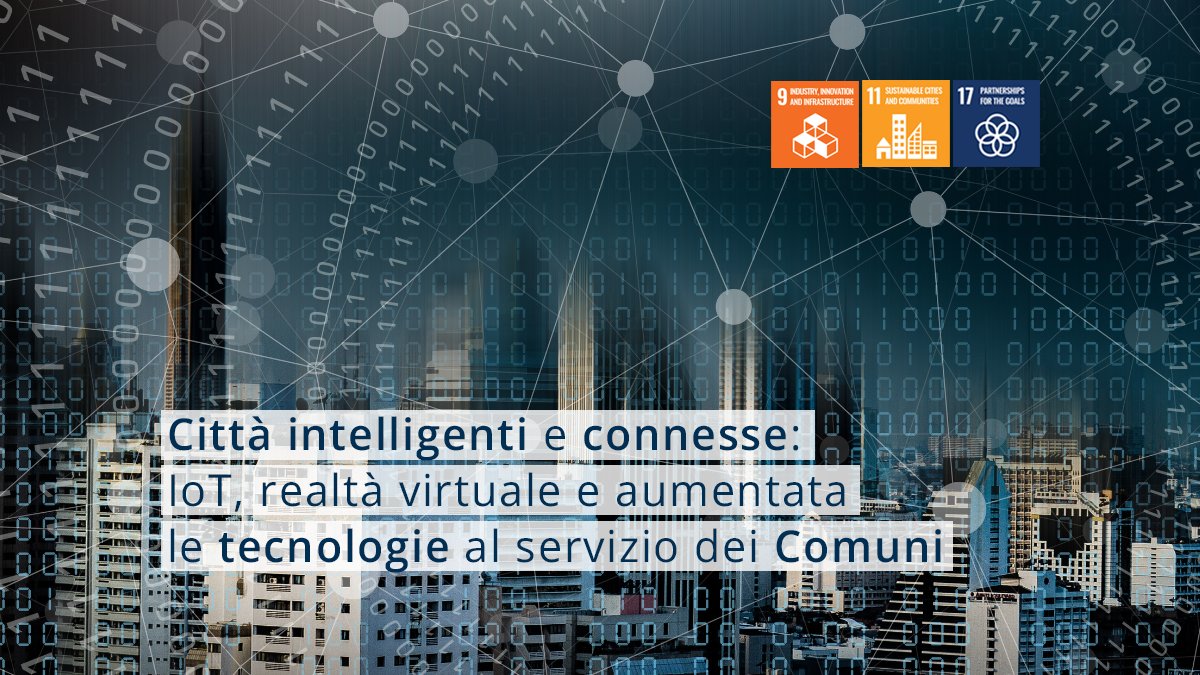 L'integrazione di sistemi IoT e #realtàvirtuale e aumentata è alla base della #trasformazionedigitale delle città e offre ai Comuni la possibilità di migliorare i servizi pubblici in diversi ambiti. 
Ne parlo qui 👉🏻bit.ly/3HJ8CHm

#SmartCities