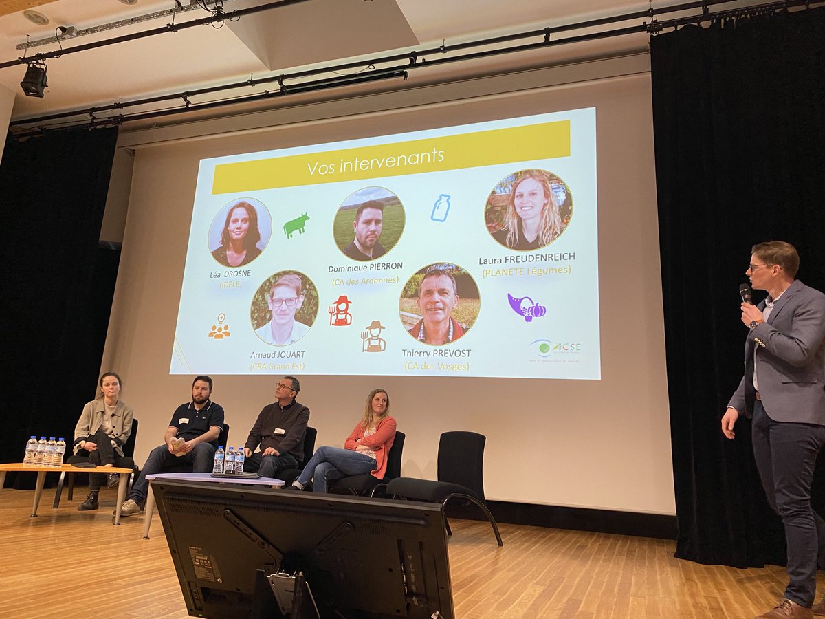 [Colloque ACSE] 
C’est parti pour les échanges autour du #Carbone "Références, compétences et partenariats : s'acculturer au carbone pour s'investir et accompagner les agriculteurs"