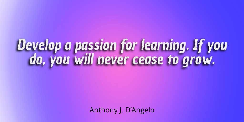 Tuesday Teaching - We all need passion to learn what we need to learn. 🤠
#tuesdaymotivations #TuesdayFeeling #TuesdayThoughts #tuesdayteaching