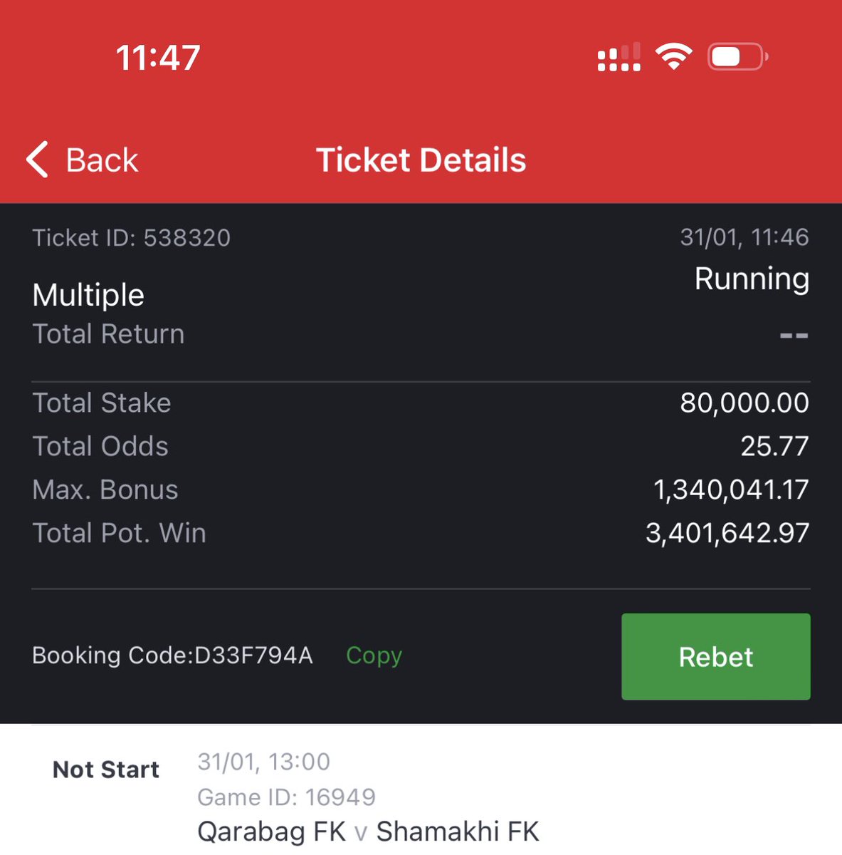 SPORTYBET ❤️

D33F794A

Edit 👉🏿 t.me/+HiQyOKNWeLk3Y…

RTs for others to benefit 🤝
<a href="/sportingking365/">Sporting King</a> <a href="/GreenTips01/">GREEN TIPS</a> <a href="/HouseOfAmbers/">Lilian</a> <a href="/TalentedFBG/">Talented🏀🏀 🇳🇬🇿🇦</a> <a href="/BasketballProfe/">BasketballPro🏀</a>