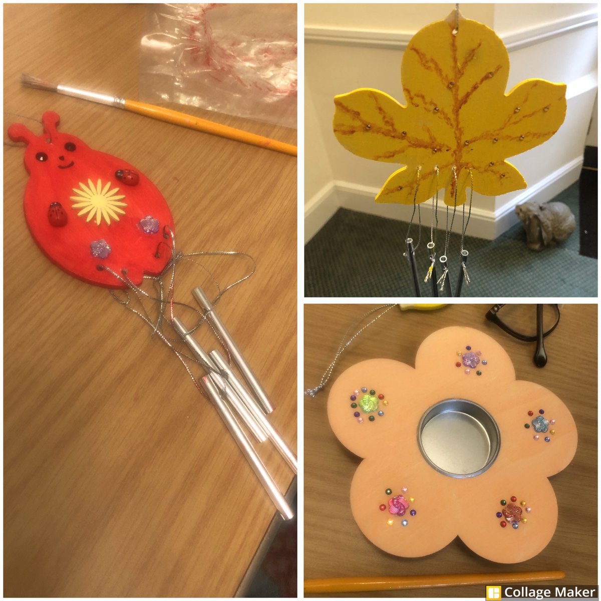 LivingwellOT's tweet image. Last week we spent a lovely Thursday afternoon decorating bird feeders and wind chimes with residents at The Lodge at EMH Taylor Avenue 🐦💨#wellbeingmatters #tryingsomethingnew #gettingtogether
