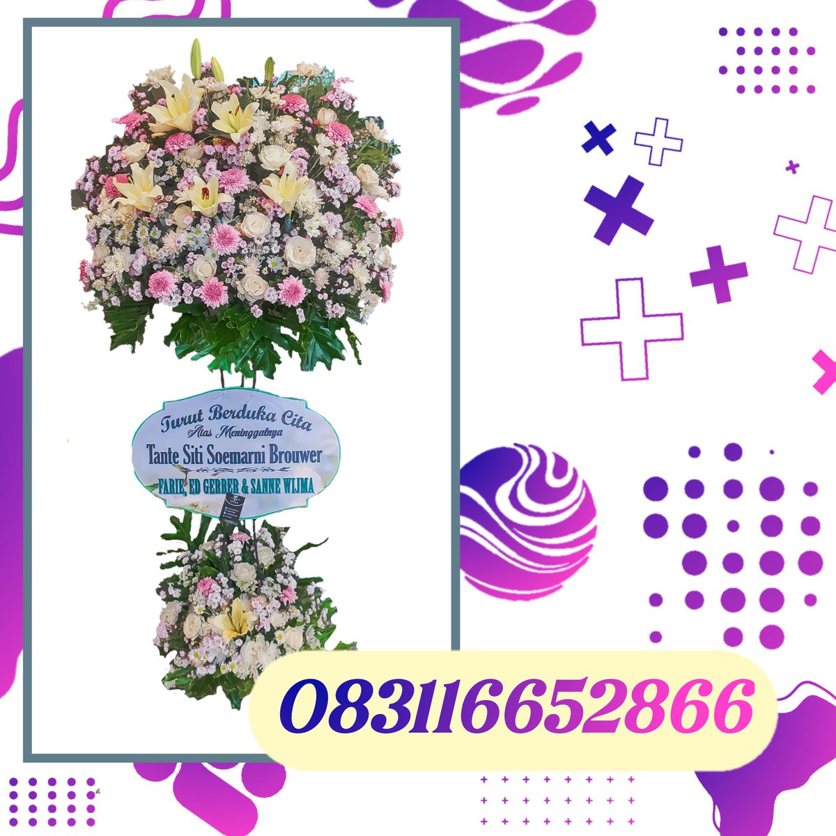 FloristTitan's tweet photo. Siap melayani segala rangkaian bunga 24 jam...Harga Bersaing &amp; Barang sampai lebih Cepat
Open every day 24/7🌻
Call or Text
📱0831-1665-2866
📍Jln Kayoon,Kota SURABAYA.
#KaranganBungasurabaya #FloristIndonesia #PapanBungajatim #jatim #bunga https://t.co/lXAapbylZ2