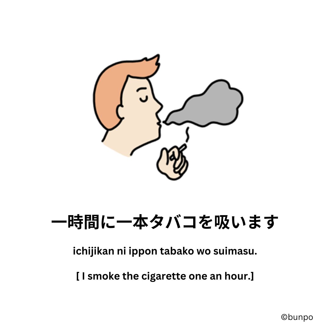 BunpoApp's tweet photo. ちょっとpractice🌟

に
[(times) in each (time period), every] https://t.co/j0kNzSVKx4