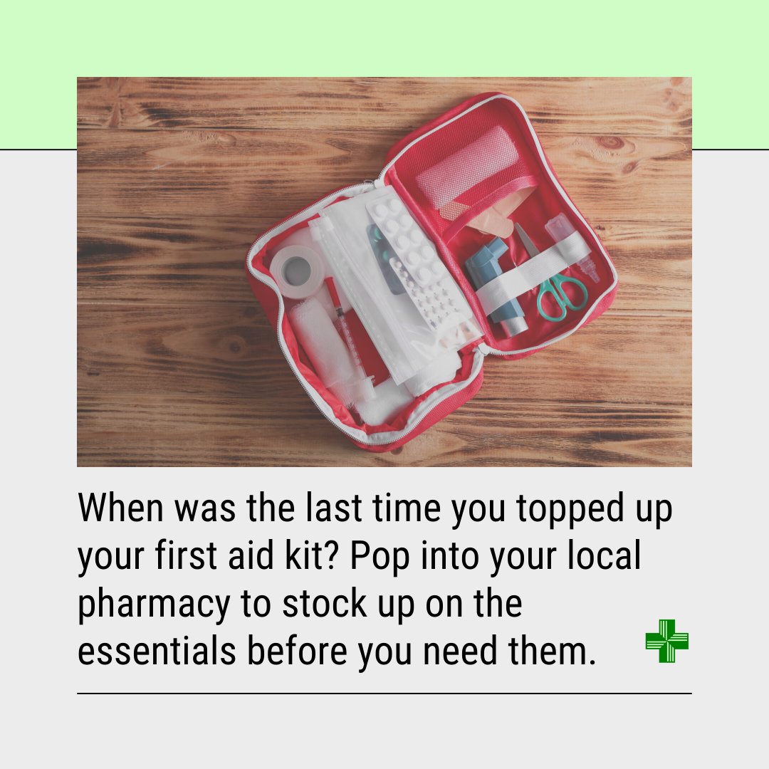 Did you know that St. John Ambulance is credited as the first to use the concept of first aid all the way back in 1879! First aid is even more accessible now, so head to your local pharmacy to stock up!