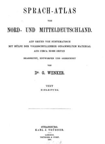 #OTD 171 years ago, Georg Wenker (1852-1911) was born 🎉 Pioneering dialectologist, expert on linguistic geography, and founder of the German Language Atlas. He sent out tens of thousands of questionnaires to map all the dialects spoken in Germany.

#LinguisticBirthdays #Histlx