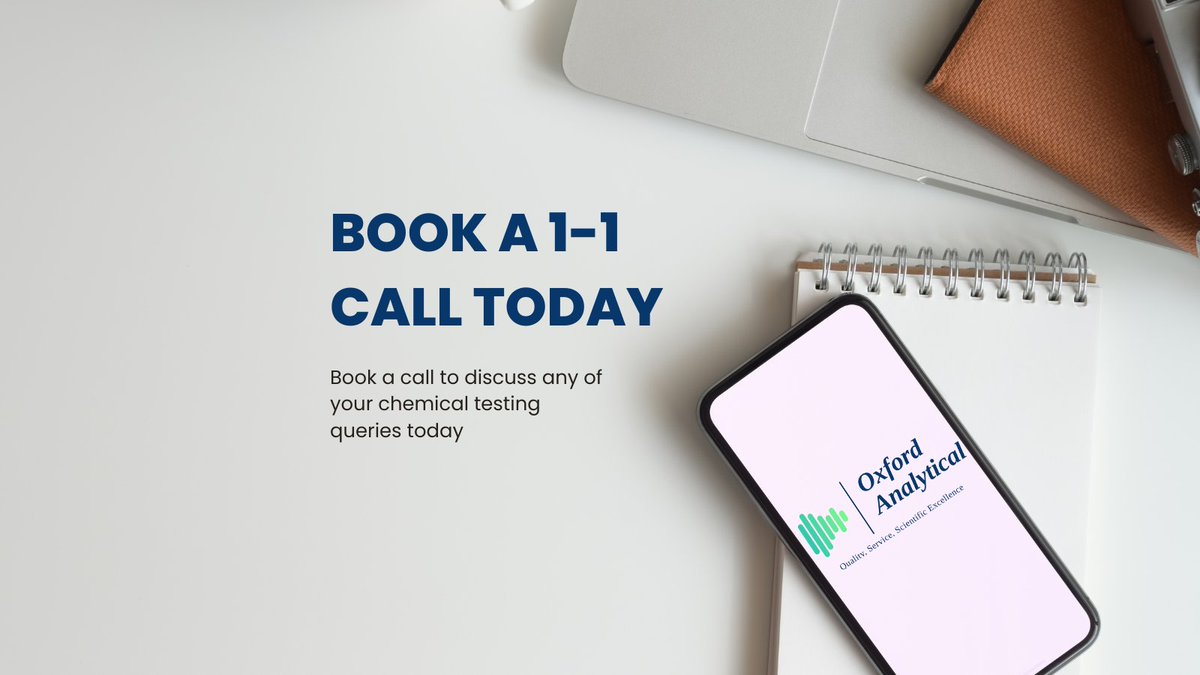 Do you have any queries about how using external chemical testing can help your business? 

We offer one-to-one calls with one of our experts to help handle this. If you would like to book your call with us today contact us  bit.ly/3CxhahF?utm_ca…
#consultation #chemicaltesting