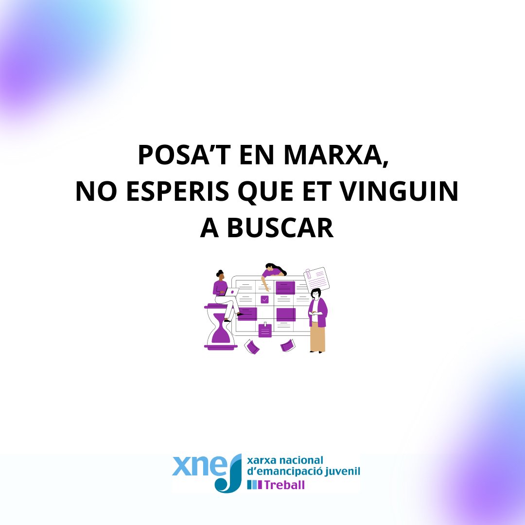 joventutcat's tweet photo. 🚀 Posa't en marxa! Si busques feina, no esperis que et vinguin a buscar

⬇️ A continuació t'expliquem les passes a seguir i com aconseguir-ho en una nova infografia de l'Oficina Jove de Treball!

#OJTBarcelona #tipsfeina #recercadefeina #autocandidatura #treball @xarxa_xnej https://t.co/uHyXws384S