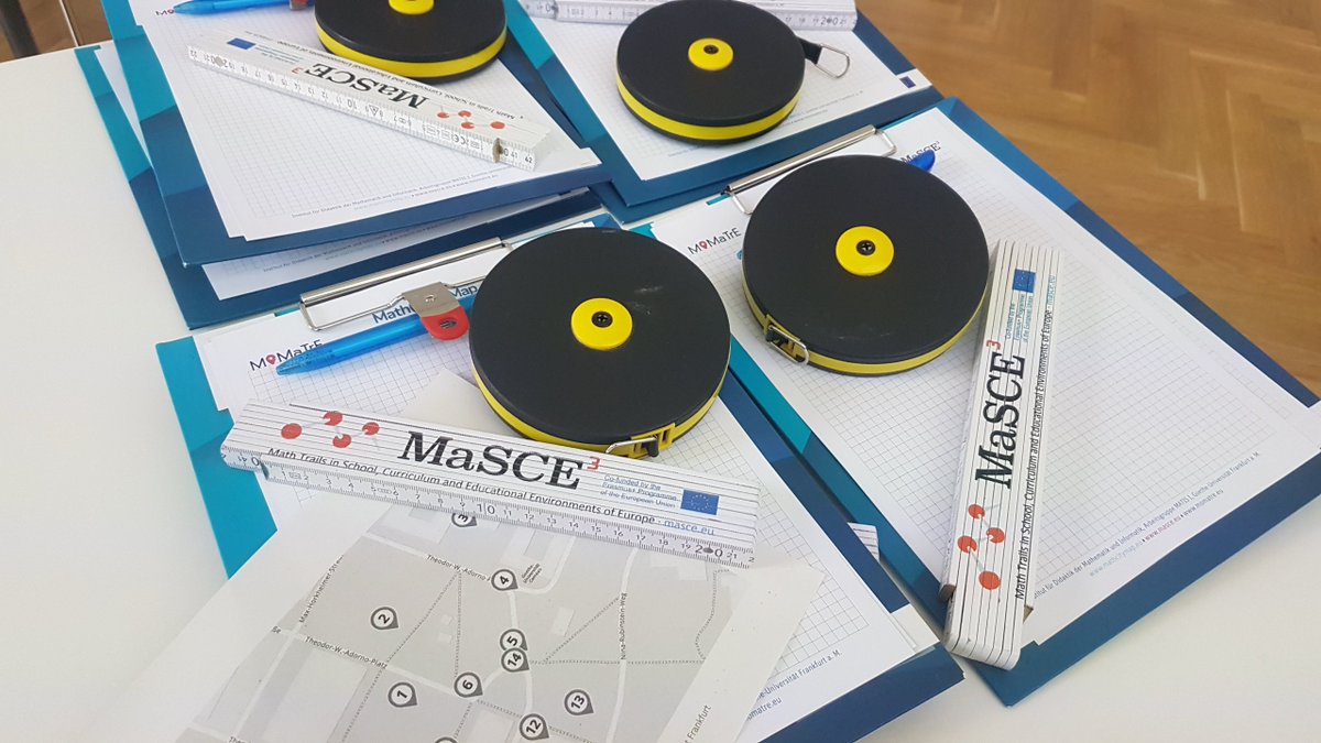 mathcitymap's tweet image. Running a math trail with #mathcitymap

Today, Simon organized an event for students from grade 8 to 10 for doing #mathematics #outdoors supported by our #digital tool! 😊🤩

#twlz #iteachmath #education