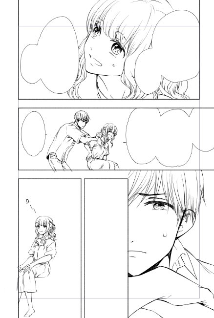 今日は久々にスピンオフの方の2人を描いてます✍️昨年の10月に描いたネーム、すっかりスケジュール遅れてしまって今から作画…こちらも楽しんでもらえるように頑張ります〜! 