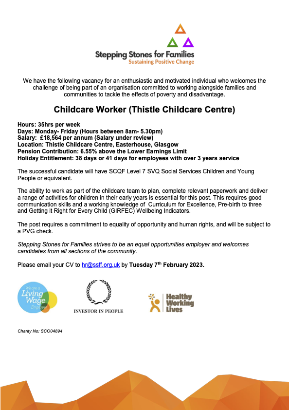 Stepping Stones for Families tweet media