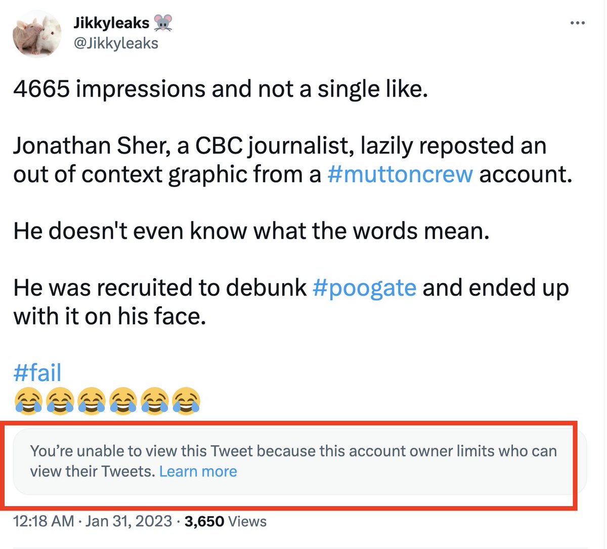 pr0truth's tweet image. #Poogate 🤣🤣🤣