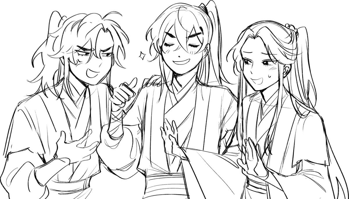 sillymechi's tweet photo. I just love the fact that xue meng is the shortest 
I love him so much 

#2ha https://t.co/6P1GzWBZJD