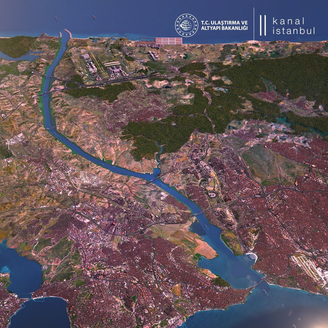 Kanal İstanbul, 
Türkiye’nin global ölçekte intermodal bir lojistik üs olmasını sağlayacak stratejik bir adımdır.