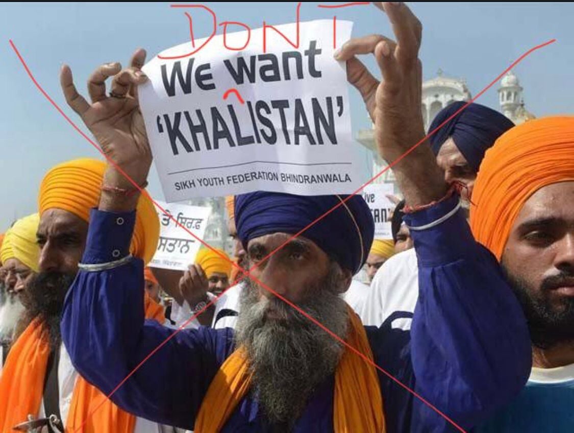 The idea of so called Khalistan is going to be a literal hell. #NahiChahidaKhalistan