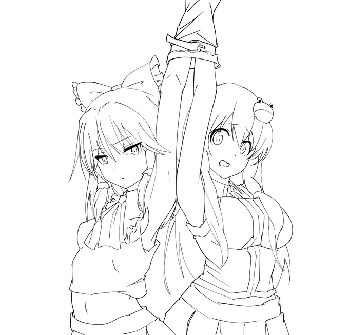 腋巫女😤ssスゥウウウウウウウ!!! 