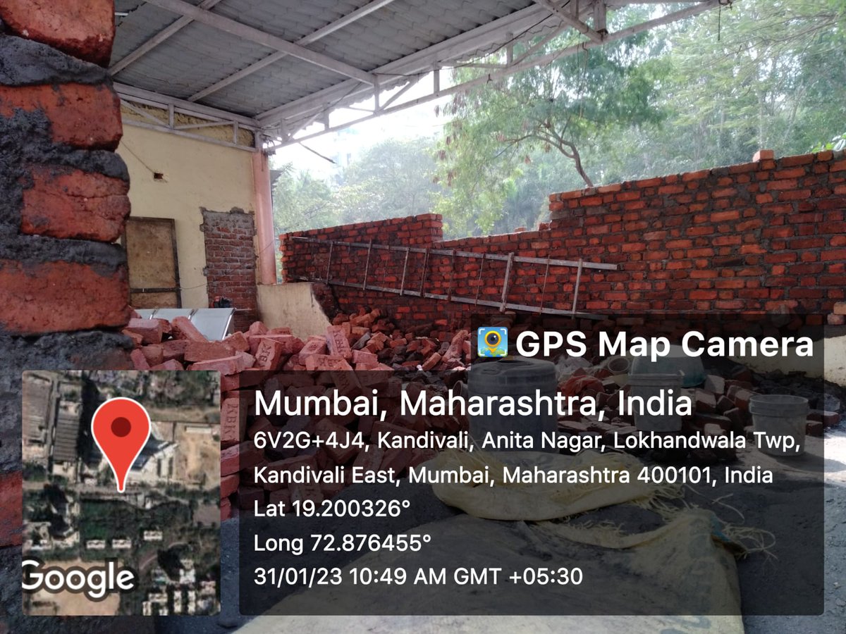 in_shirsatvikas's tweet image. @mybmc @mybmcWardRS @MTPHereToHelp @MumbaiPolice
सदर बांधकाम अधिकुत आहे का ?  कुपया संबंधित प्रकरणात चौकशी करा 
 @VBAforIndia @BhatkhalkarA @iGopalShetty @miprakashsurve @IqbalSinghChah2 महोदय शासकीय जमीनीवर अतिक्रमण झाल आहे ?