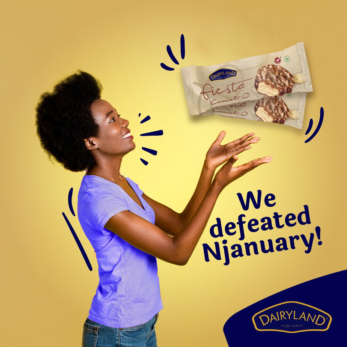 Dairyland_ke_'s tweet photo. End of Njanuary!! We hope Caramel-O has done been your bff  through the month. 😅 It’s time to celebrate the 75 days of Christmas. #DeliciousFun https://t.co/6Iqpsz4UVz