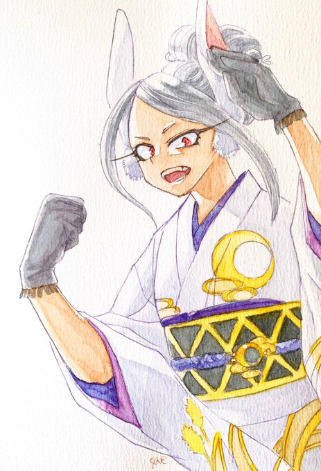 ふぉろわさんの推しがかきたいタグで1月すべりこみみるこさん! 