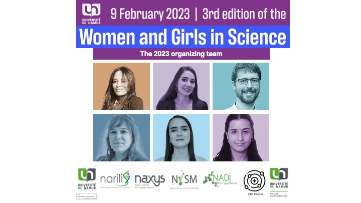 We are hosting the 3rd edition of <a href="/UNamur/">UNamur</a>'s Women &amp; Girls in Science event on the 9th of Feb. Amidst many poster and flash talk prizes, we have an exciting day lined up for you all.
Sign up!

wgis.unamur.be/registration

#womeninscience