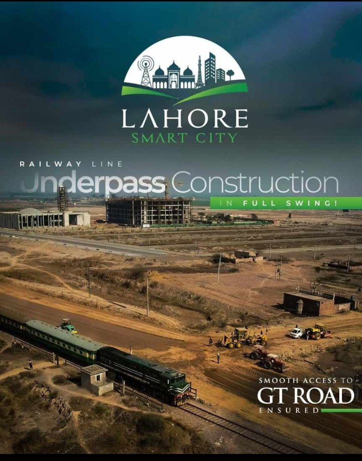 The recent commencement of construction of the underpass has brought distances closer. 
Enjoy fast access to GT Road without having to take a long detour!

#SmartCity #LahoreSmartCity #railwayunderpass #Construction #GharKahani