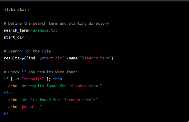 tech_twitts's tweet image. bash script that searches for a file in a directory and its subdirectories
#Linux #Bash #Shellscript #opensource #RHEL #LinuxMint #archlinux #RedHat #LinuxTutorial #LinuxAdministration #LinuxCommands