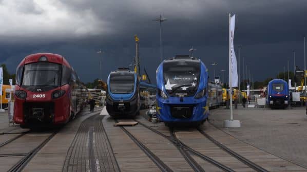 Arriving to the conference              - SAVEATRAIN.COM #innotrans2022 #day1 #trains #IRJ #messeberlin #berlin #germany #vosman