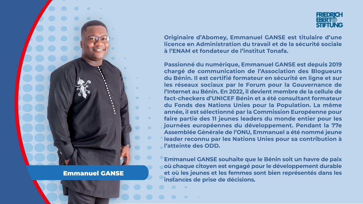 Friedrich-Ebert-Stiftung Benin tweet media