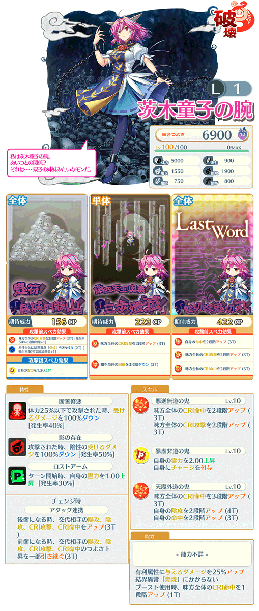 キャラクター紹介】 「封じられし平安の怪腕 フェス」おいのりで登場