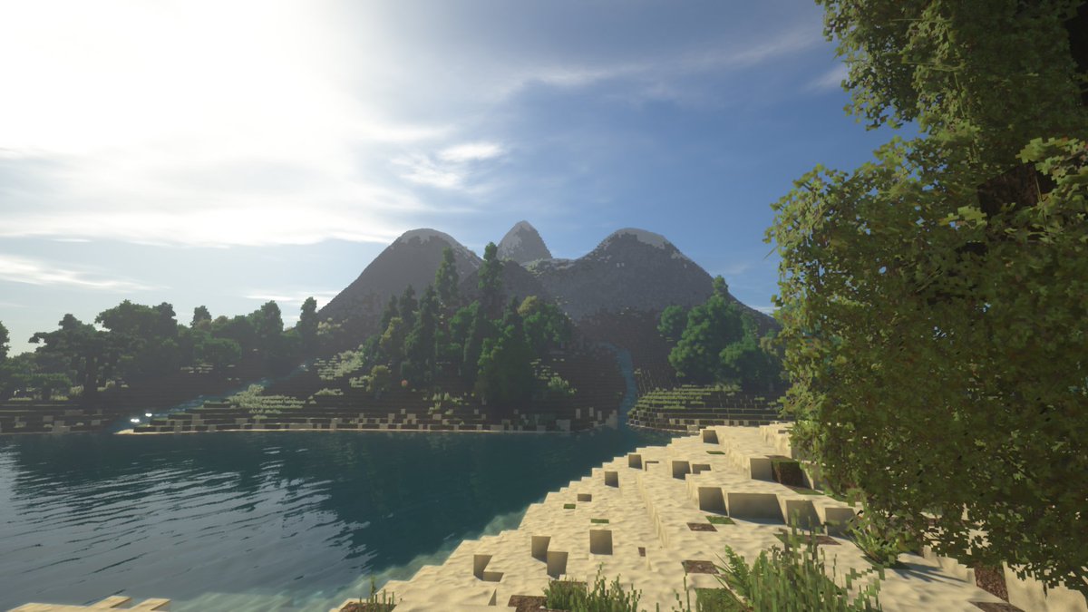 JexAdox's tweet photo. Jurassic Paradise Island (1.18.1-1.19.3+)
#minecraft #update #customworld #worldpainter #survival #mountains #volcano #datapacks https://t.co/LBk2zjWa3V