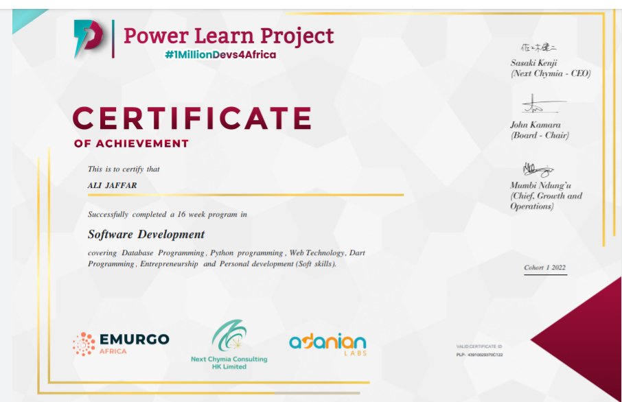 AliJaff03891062's tweet image. Congratulations are in order for such an achievement. This program not only gave me the tech skills I so desired but also drive, dedication and motivated me to be the best Whatever you put your mind in by Allah's Grace you'll achieve it.. Alhamdulillah ❤️🙏#powerlearnproject