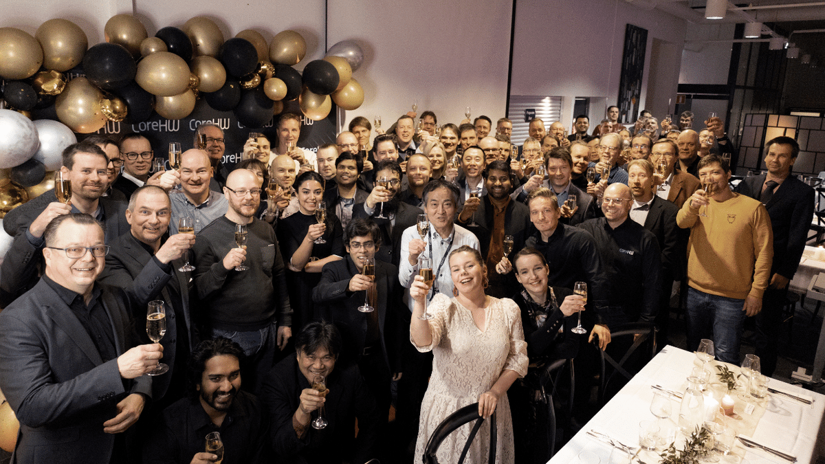 CoreHW_Ltd's tweet photo. This month, we celebrated CoreHW’s 10th anniversary! And we celebrated it all together! 🍾

We are grateful for the employees and customers who have been part of our company’s success throughout the past ten years!

Thank you!

#corehw #Semiconductors https://t.co/HOze0KE57Q